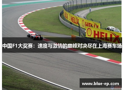 中国F1大奖赛：速度与激情的巅峰对决尽在上海赛车场