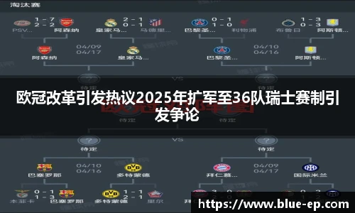 欧冠改革引发热议2025年扩军至36队瑞士赛制引发争论